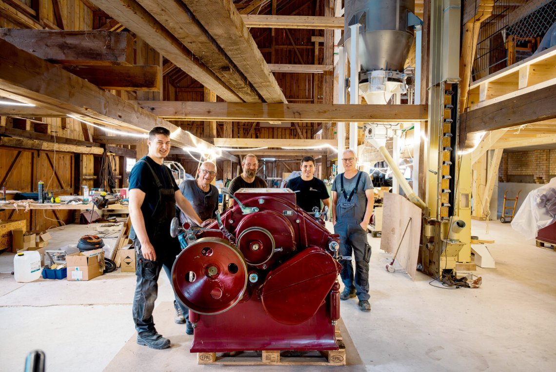 Genossenschaftsmühle für regionales Getreide